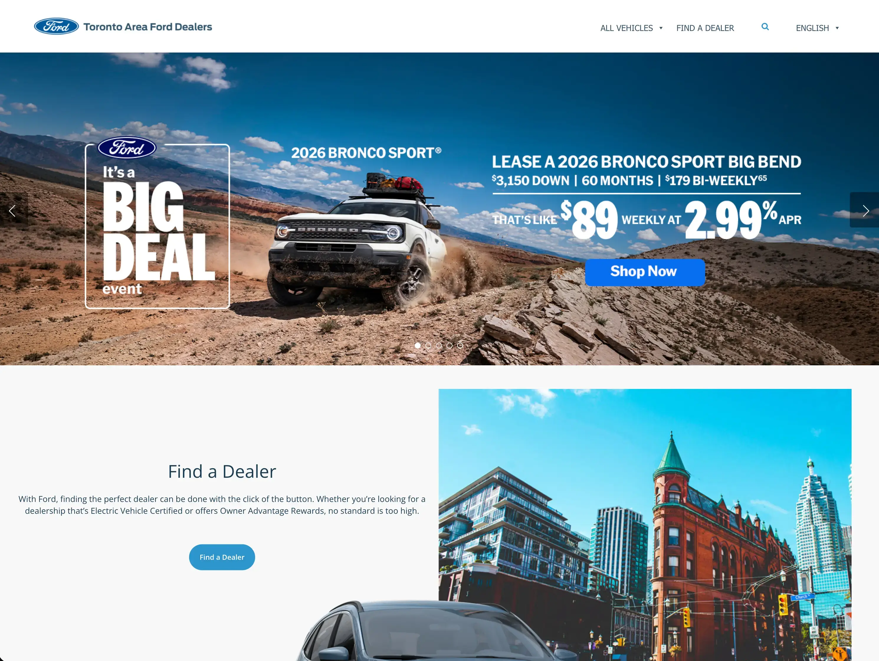 fordtodealers.ca — Homepage